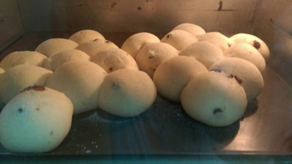 上火180下火180烤焙15~18分