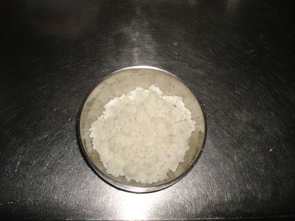 將煮好的美國米盛1小碗備用...