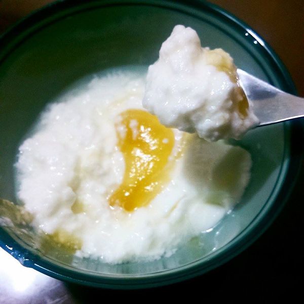 如果怕酸的人可以加果醬或是蜂蜜增加甜度唷~~~
這個比市售的更香濃更健康!!!!!!