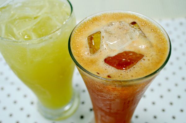 檸檬紅茶完成！