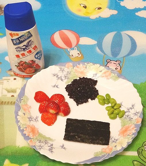 先將所有材料準備好。