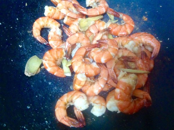 熗入米酒，塩調味