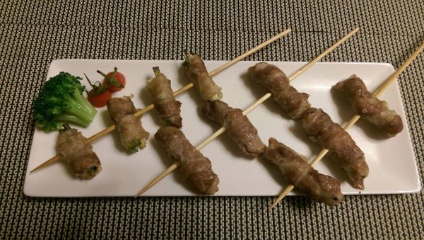 番茄串要注意會爆漿(很燙)