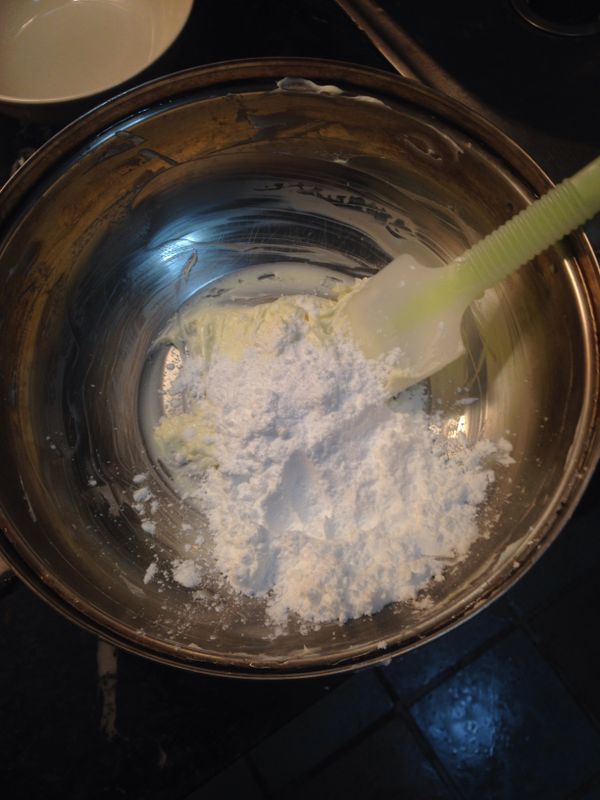 再加入A糖粉跟A鹽