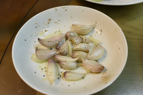 烤箱溫度設定為160度，烤約15分即可完成。