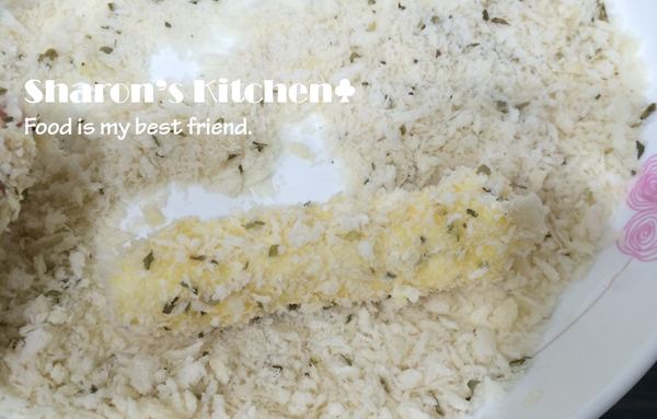 最後在裹上麵粉