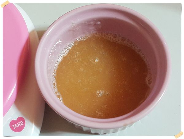 吉利丁粉用冷水浸泡5分鐘以上融化備用(過程無須攪拌)