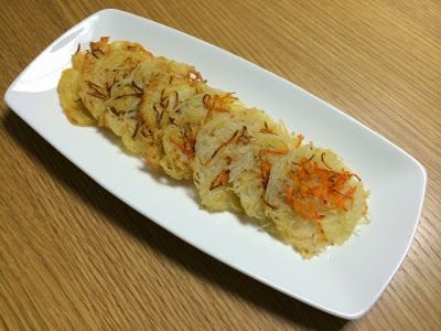 燈燈！馬鈴薯絲煎餅。