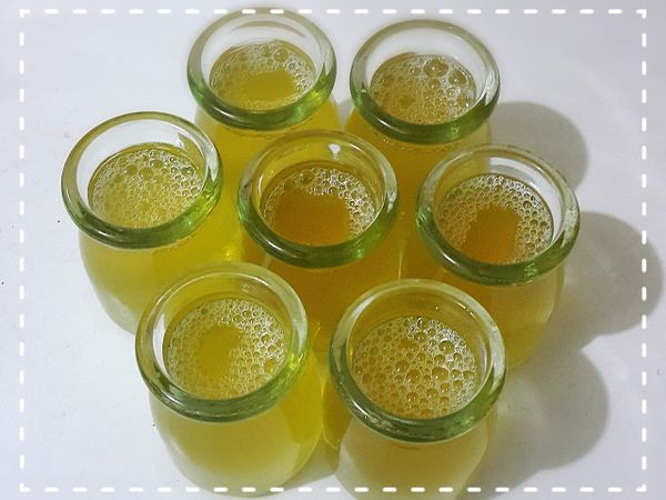 裝瓶冷藏即完成。