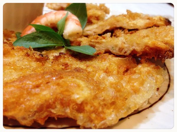 月亮蝦餅完成囉！