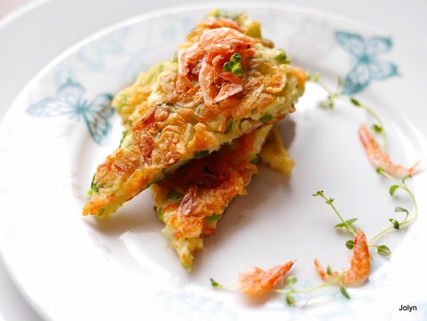 ❤海之味櫻花蝦香蔥煎餅❤和我一起做做看吧。