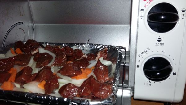 烤箱轉到9分鐘或7分鐘