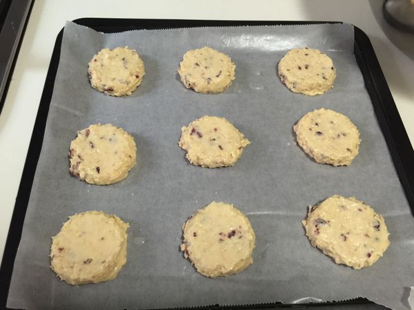 稍微壓平,再放入烤箱