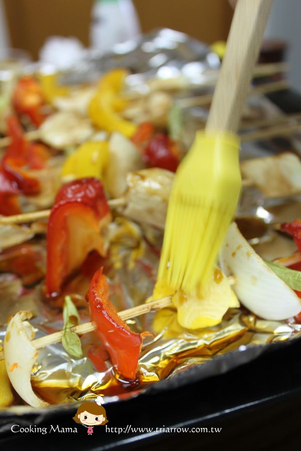 搭蔬菜烤風味也很異國唷~