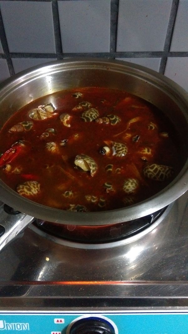 把汁料加入，大火煮開後，加蓋轉中小火煮10分鐘。