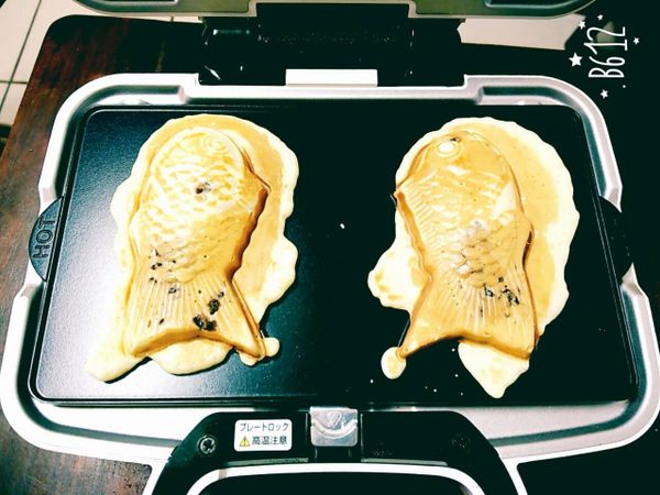 烤好的鯛魚燒大概就是這個樣子