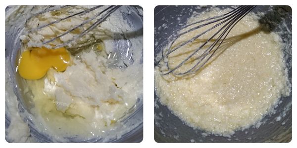 蛋分2次加入作法1拌勻