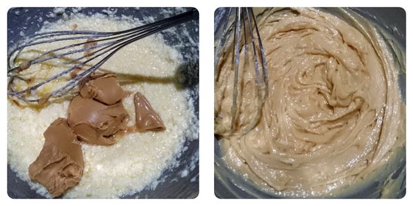 花生醬加入作法2拌勻