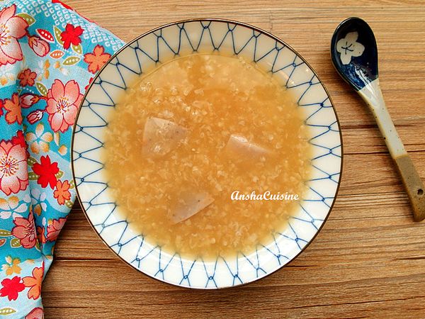 最後起鍋時加入米酒就完成囉~