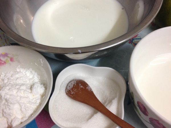 將所有材料準備好