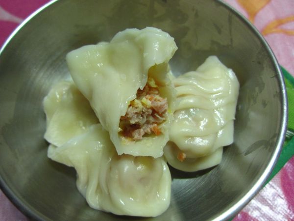 水餃裡面~