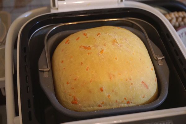 兩次發酵後開始烘焙了