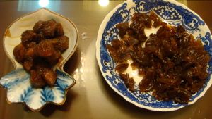 準備工作
1.奶油退冰軟化，2.中低筋混合過篩，
3.紫蘇梅去籽剪小塊，