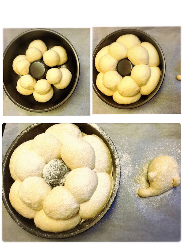 好了之後~夏美用日立微烤爐300T發酵!

設定40度/60分鐘!

取出來之後~捏成大小的圓形的!

取出之後用300T(日立微烤爐)設定40度發酵40分鐘!

 因為有蒸氣所以直接放入碗裡面沒有蓋上布!

PS.如果是麵包機~只要做二次發酵的動作即可!