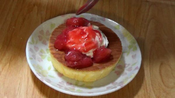 自由に盛りつけて完成！