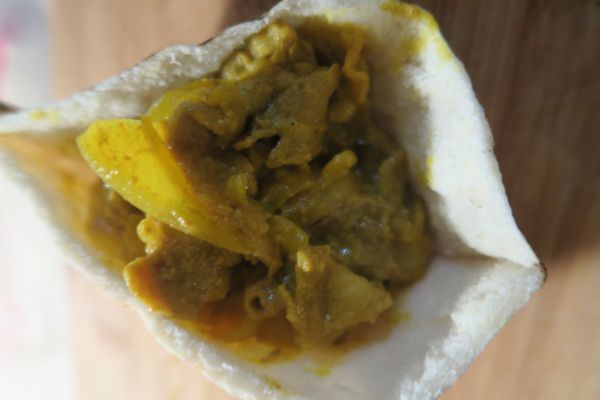 包入餡料及完成