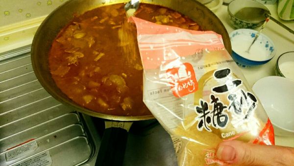 加入塩及砂糖適量（依個人口味）。