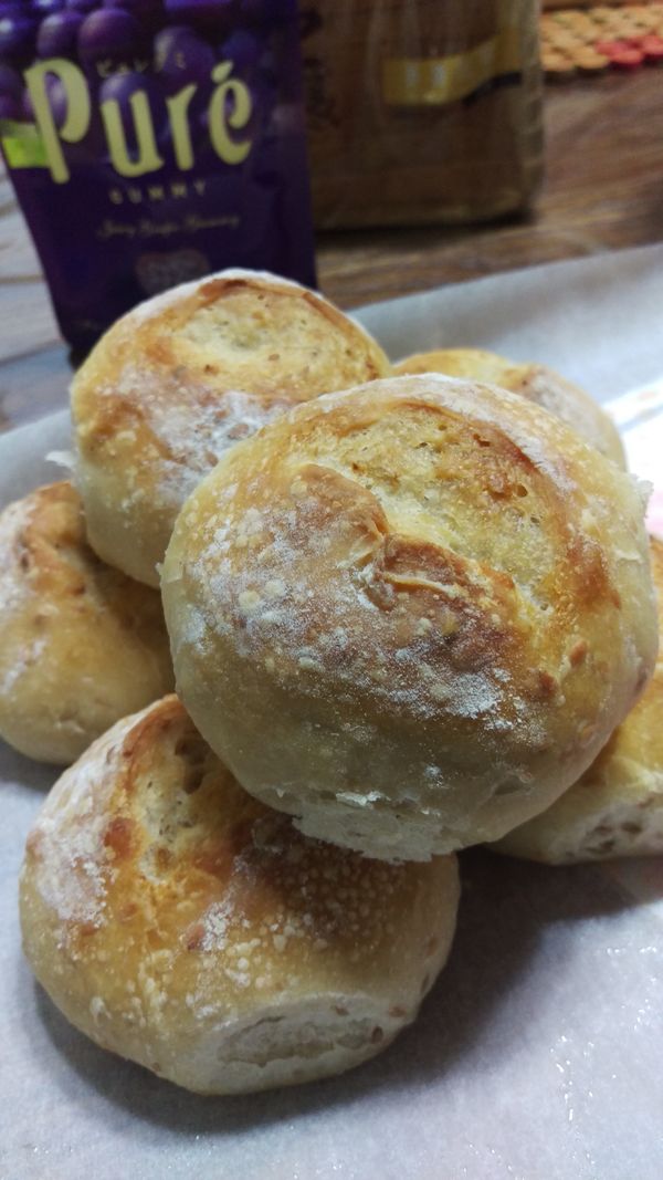 叮！烤好囉，家裡都是麵包香
開心入睡期待明日早餐