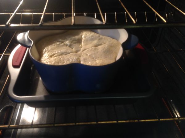 再放回烤箱繼續烤 50 分. 總烘培時間:需1個小時

(需注意每個烤箱溫度不一, 故烘烤時間需視狀況調整.)