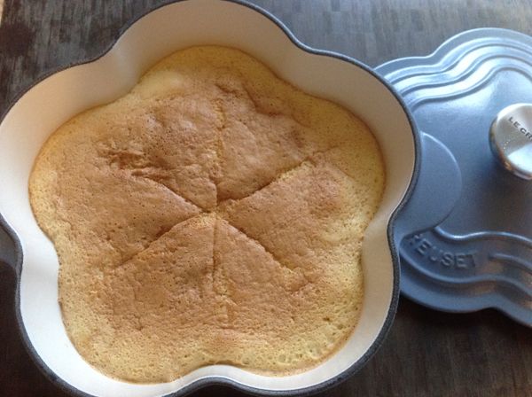 LC Cotton Cake-鑄鐵鍋烘烤棉花蛋糕♥!!!