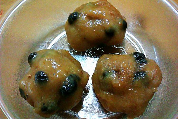 揉成圓形也可當作麻糬唷！