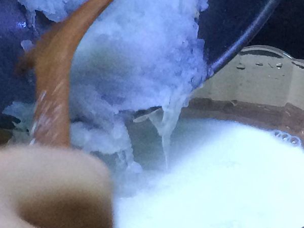 再加入蘿蔔絲混合