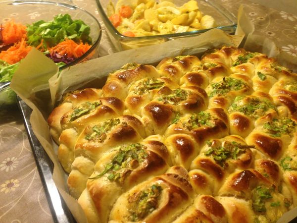 旁邊配個沙拉和橄欖油涼菜，就是美味的一頓，喜歡的朋友不妨試試看～