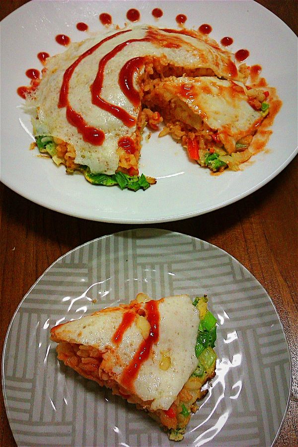 來享用這特別的“圓滿濃郁起士蛋包飯”吧！