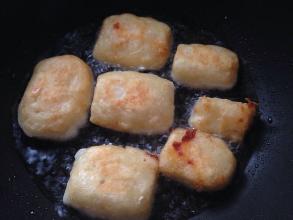 起鍋前開大火逼油