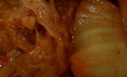 泡菜:罐頭打開來適量