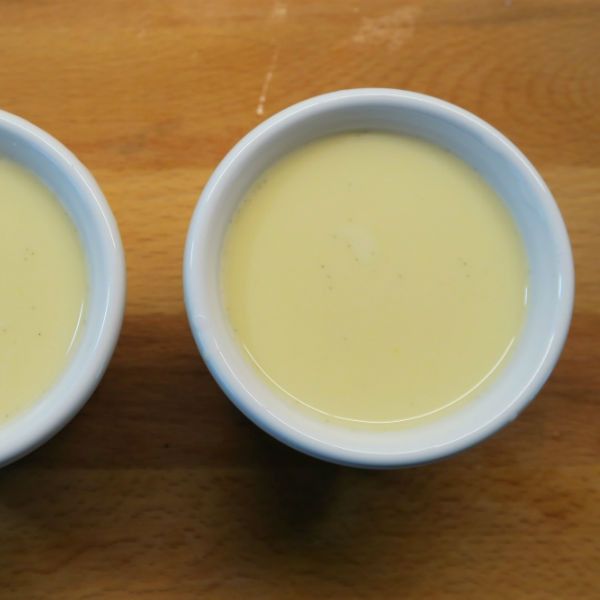 布丁液 Step：8

取出放涼，冷藏後吃更美味。