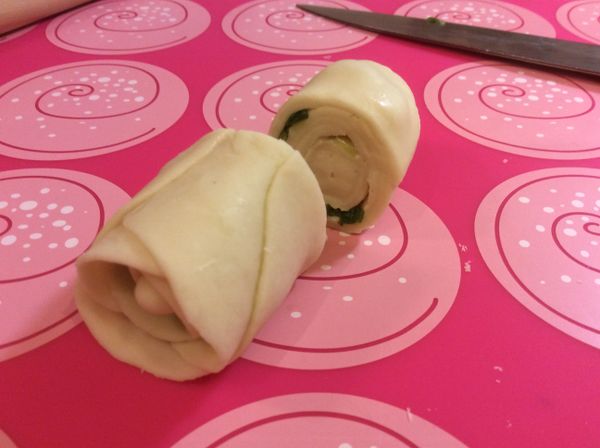 每一卷都對切成兩份