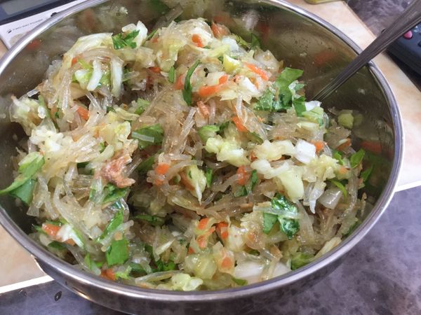 所有食材放入拌勻