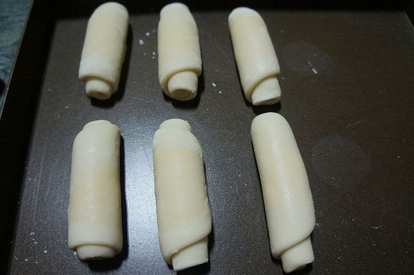 捲好後鬆弛15分鐘。