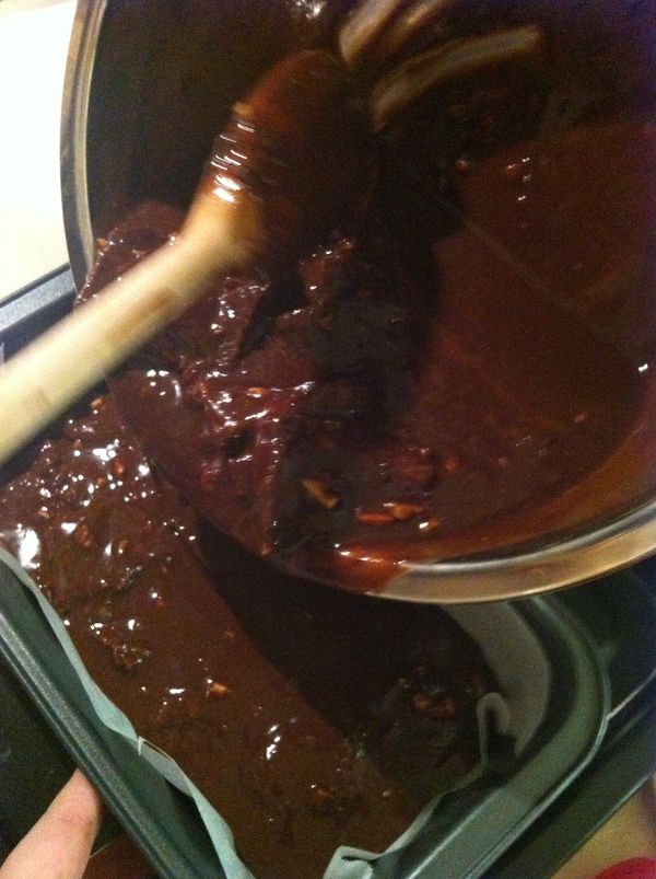 a. 入烤模，約150度先烤20分鐘
b. 蓋上錫箔紙，再烤約20分鐘