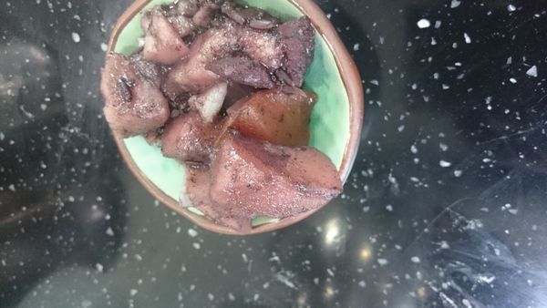 好了之後加入鹽 糖 攪拌一下再悶到汁液收乾即可