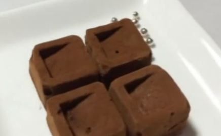 那麼、一道美味又簡單的帥氣甜點就大工告成囉！