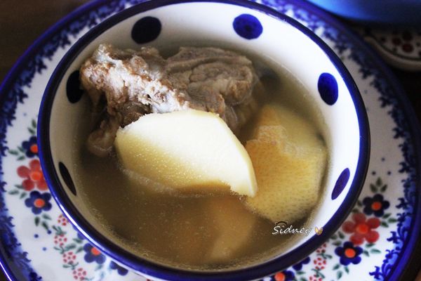 好喝不苦的筍湯完成