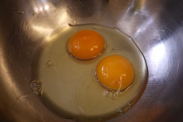 兩顆全蛋，打發