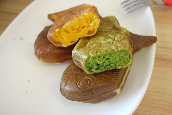 切開橫剖面，可以更明顯看出不同風味的呈現啦～